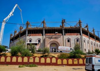 Di Tengah Pandemi dan Ramadhan, Pembangunan Tahap Dua RS Indonesia di Gaza Terus Berjalan