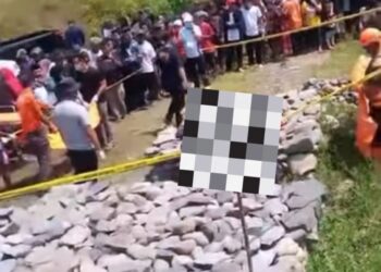 Pasutri Ditemukan Tewas di Bawah Jembatan Kali Rambut Pemalang